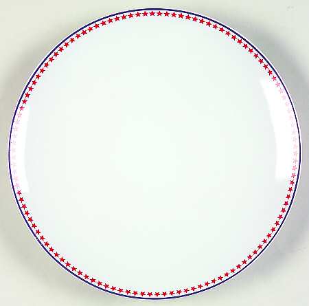 Blue Star Salad/Dessert Plate