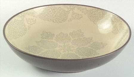 Chandi Vanilla 10" Round Vegetable Bowl