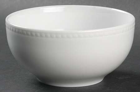 Beaded Hemstitch Coupe Cereal Bowl