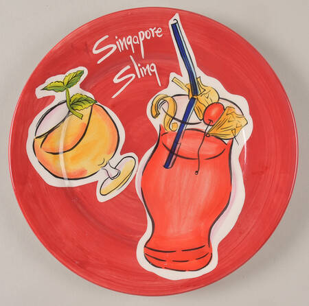 Tropics Salad Plate