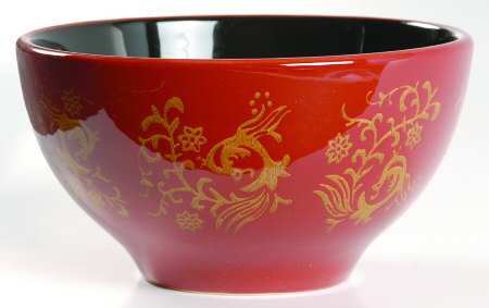 Red Phoenix Soup/Cereal Bowl
