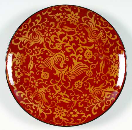 Red Phoenix Salad/Dessert Plate