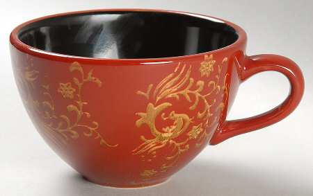 Red Phoenix Flat Cup