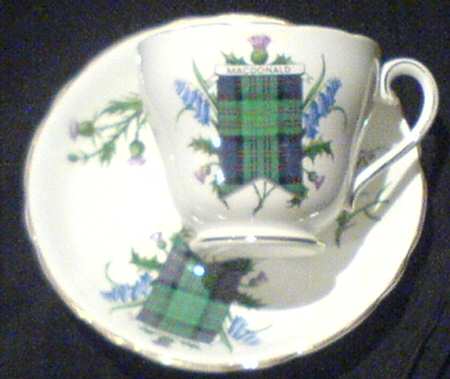 H549 Footed Cup & Saucer Set