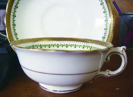 Truro Footed Cup & Saucer Set