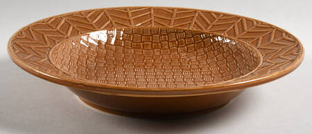 Rattan Large Rim Soup Bowl