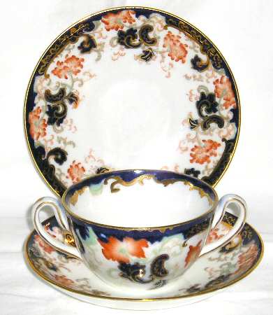 Lisbon Flat Bouillon Cup & Saucer