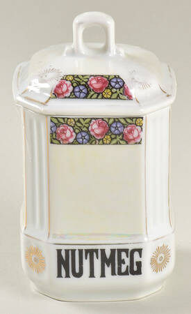 K91 Nutmeg Spice Jar & Lid