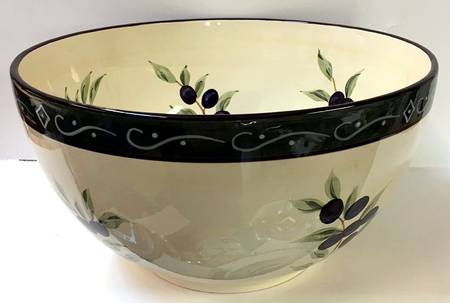 Early Harvest 12" Large Salad Serving Bowl