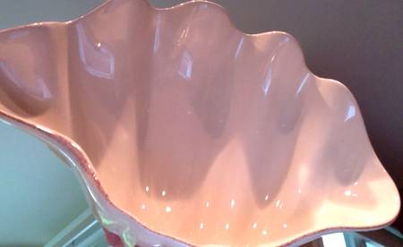 By the Sea Cream Shell Shaped Bowl