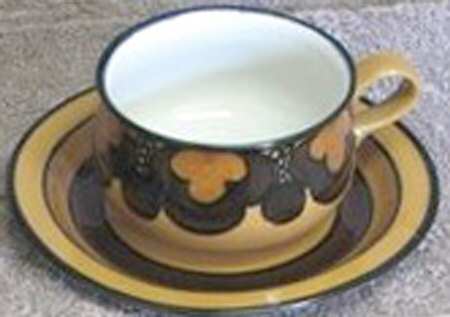 ARA137 Flat Cup & Saucer Set