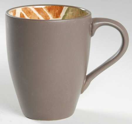 Khaki Leaves Mug