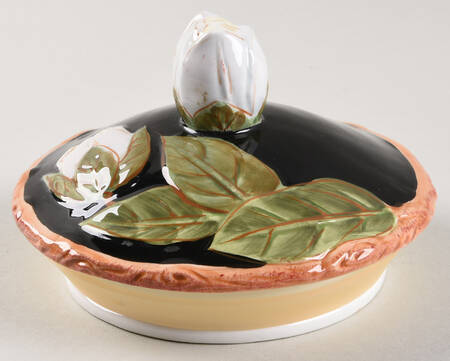 Magnolia Charm Lid for Medium Canister