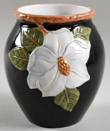 Magnolia Charm Small Canister No Lid