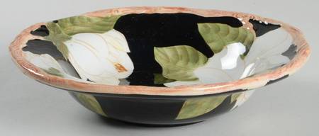 Magnolia Charm Rim Soup Bowl