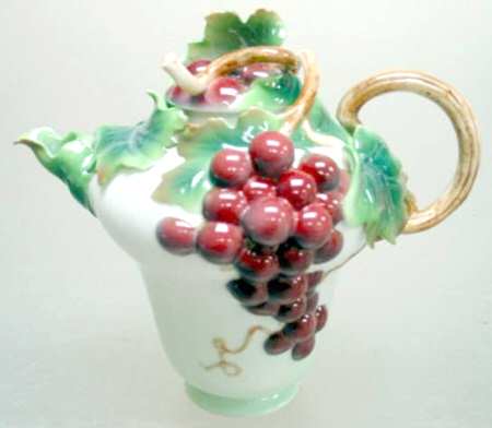 Bacchus Teapot & Lid