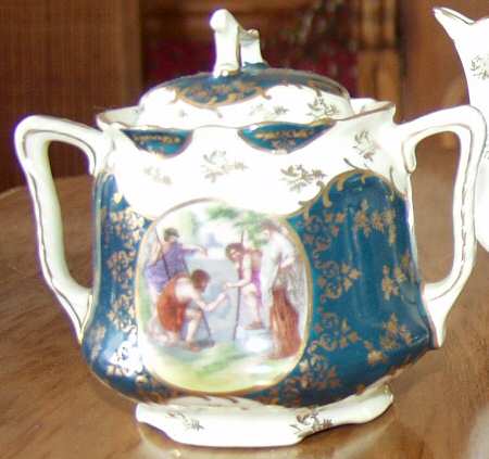 AUS395 Sugar Bowl & Lid