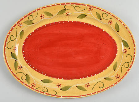Sophia 16" Oval Serving Platter