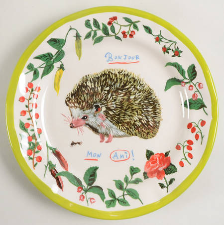 Francophile Dinner Plate