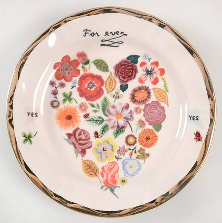 Francophile Dinner Plate
