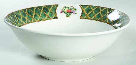 Lattice Fruit (Stoneware) Coupe Cereal Bowl