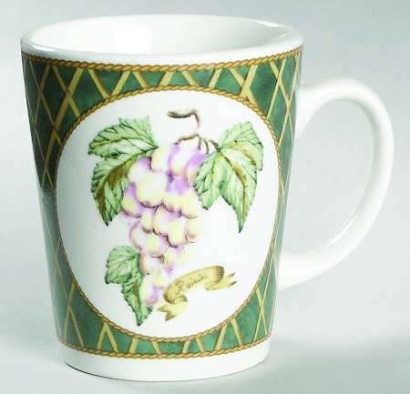 Lattice Fruit (Stoneware) Mug