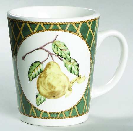 Lattice Fruit (Stoneware) Mug