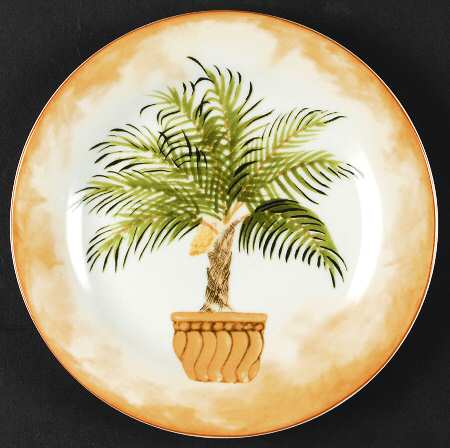 Palm Salad Plate