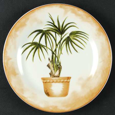 Palm Salad Plate
