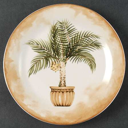 Palm Salad Plate