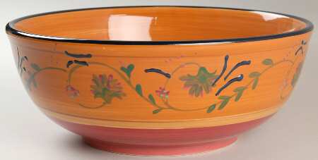 Romantique 11" Large Salad Serving Bowl