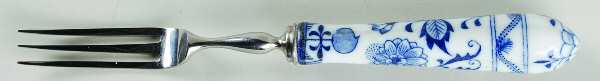 Floraine (Blue Onion) Individual Fruit Fork with Stainless Tines