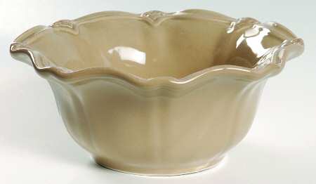 Valero Taupe Dessert Bowl