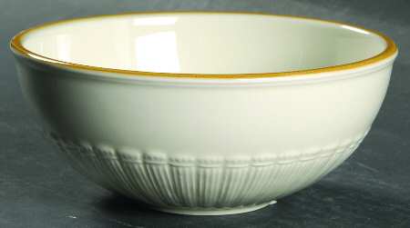 Vintage Pleats Cream Soup/Cereal Bowl