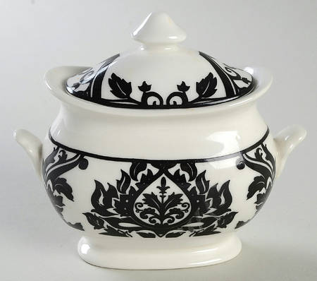 Muse Black Sugar Bowl & Lid