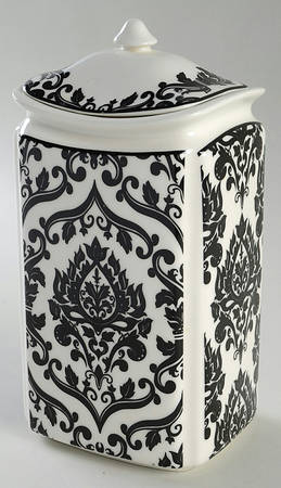 Muse Black Large Canister & Lid