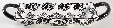 Muse Black Large Sandwich Tray