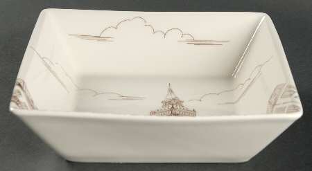 City Scenes Sepia Soup/Cereal Bowl