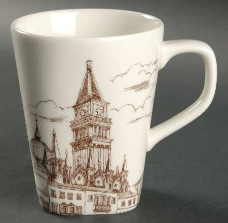City Scenes Sepia Mug