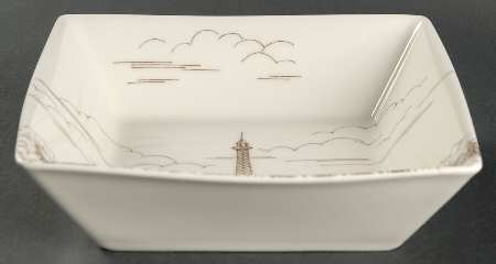 City Scenes Sepia Soup/Cereal Bowl