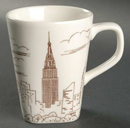 City Scenes Sepia Mug