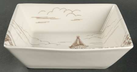 City Scenes Sepia Soup/Cereal Bowl
