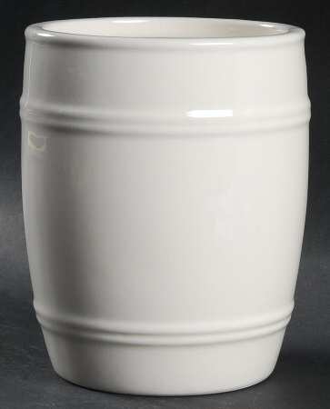 General Store Cream Small Canister & Lid