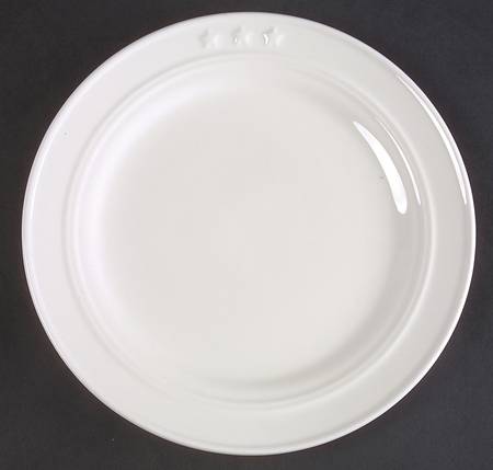 General Store Cream Salad Plate