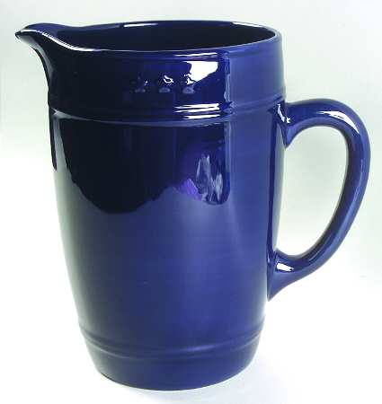 General Store Navy Blue 112 Oz Pitcher