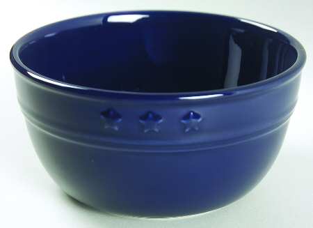 General Store Navy Blue Soup/Cereal Bowl