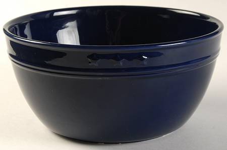 General Store Navy Blue 8" Mixing Bowl