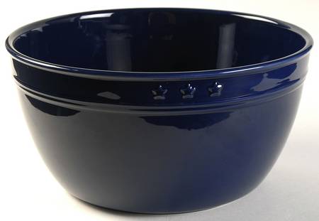 General Store Navy Blue 10" Mixing Bowl