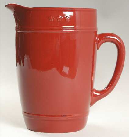 General Store Red 112 Oz Pitcher