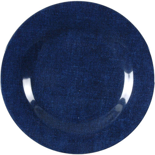 Denim Salad Plate